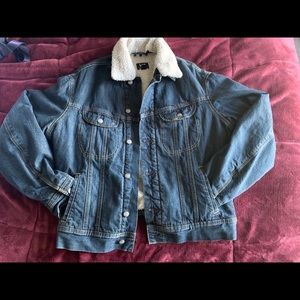 Lee Sherpa Lined Jean Jacket